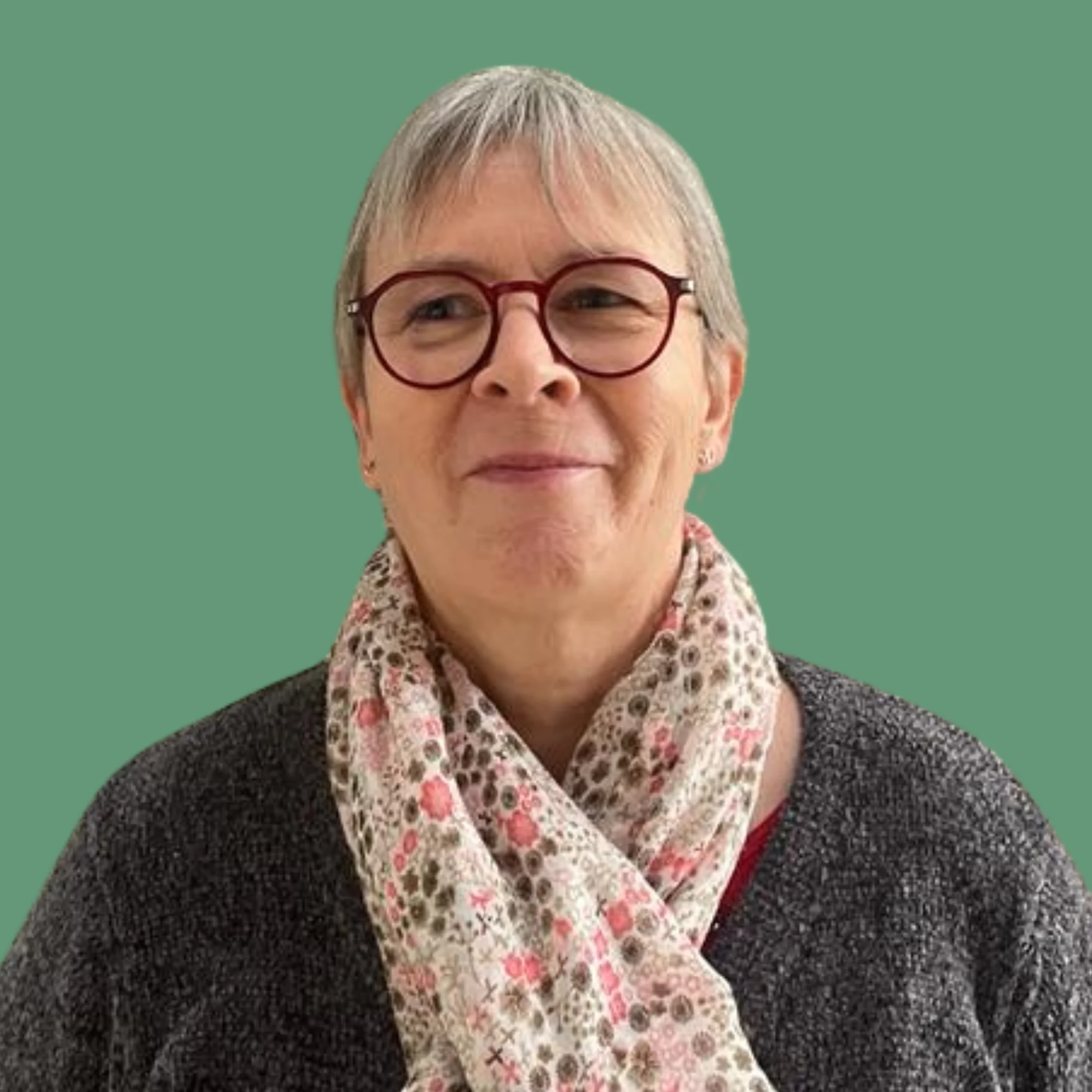 pascale fond vert